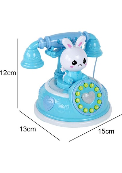 Karikatür Telefon Oyuncak Işık Müzik Hikayesi ile Çocuklar Için Bebek Pembe modelleri