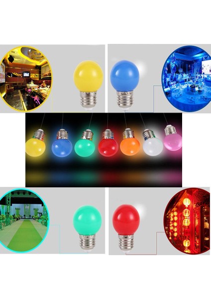 220 V 3 W E27 G45 Ampul Yuvarlak LED Topu Işık Vida Ev Lambası Sıcak Beyaz(Yurt Dışından) fiyatları