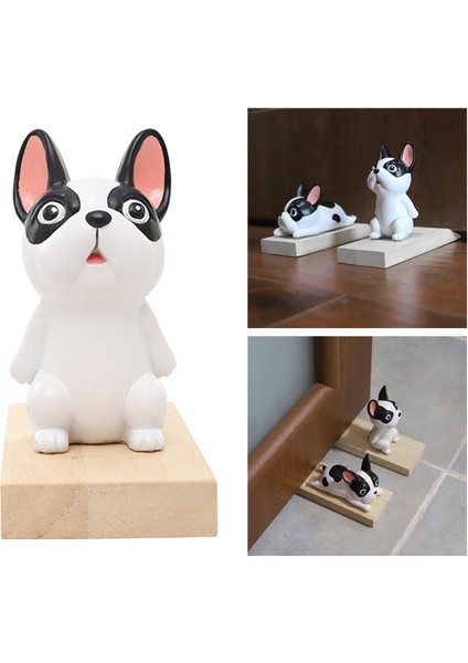 Bulldog Şekli Doorstop Çocuk Guard Bebek Jammer Guard Dekorasyon Ayakta modelleri