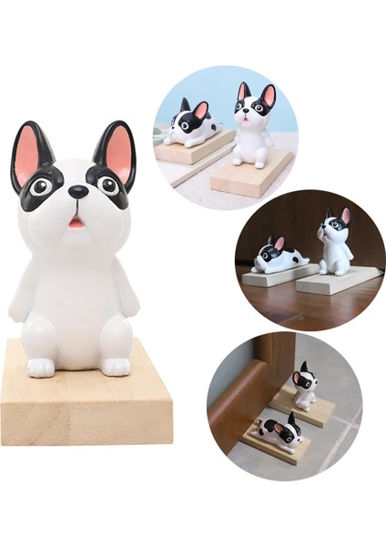 Bulldog Şekli Doorstop Çocuk Guard Bebek Jammer Guard Dekorasyon Ayakta fırsatları
