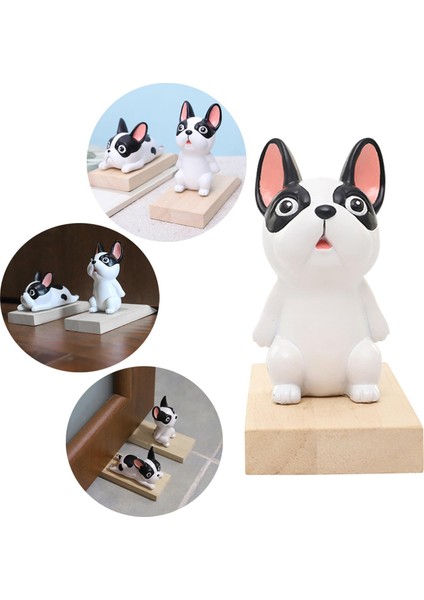 Bulldog Şekli Doorstop Çocuk Guard Bebek Jammer Guard Dekorasyon Ayakta indirimleri