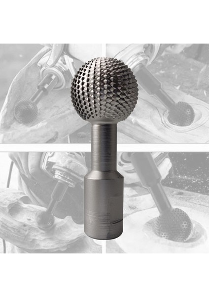 Topu Gouge Güç Küre Öğütücü Ekleme Açı Öğütücü Taşlama Kafası Için 14MM