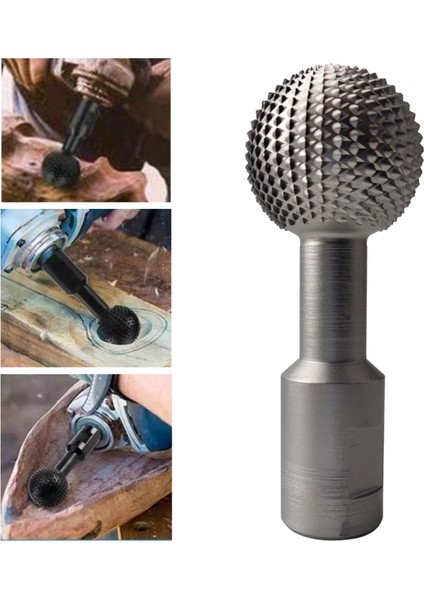 Topu Gouge Güç Küre Öğütücü Ekleme Açı Öğütücü Taşlama Kafası Için 14MM