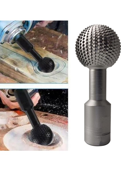 Topu Gouge Güç Küre Öğütücü Ekleme Açı Öğütücü Taşlama Kafası Için 14MM