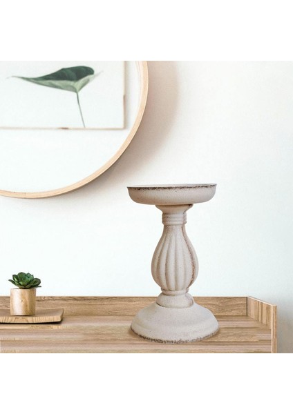 Baosity Rustik Standı Candlestick Atış Fişler Çiftlik Evi Iç Mekan ve Açık 10.5 × 17 cm(Yurt Dışından)