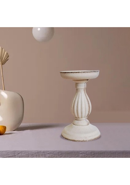 Baosity Rustik Standı Candlestick Atış Fişler Çiftlik Evi Iç Mekan ve Açık 10.5 × 17 cm(Yurt Dışından)