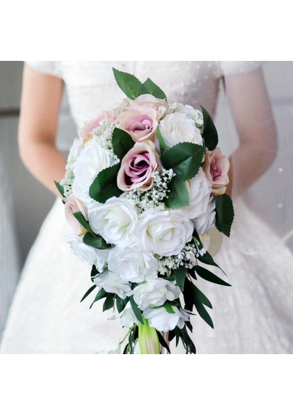 Düğün El Buketi Gelin Tutma Yapay Çiçek (Yurt Dışından) fiyatları