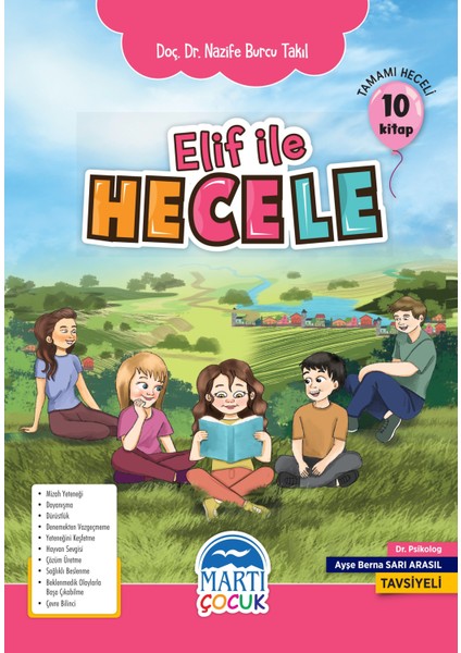 Elif İle Hecele Okuma Seti – İlkokul 1. Sınıf - Nazife Burcu Takıl