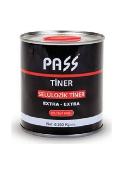 İstanbul e-Hırdavat Pass Selülozik Tiner 1/2 350 ml