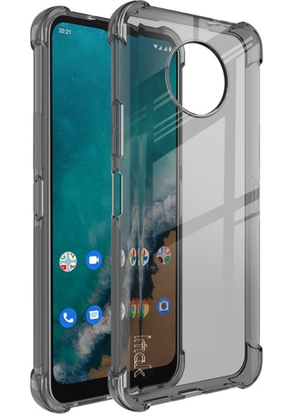 Imak Nokia G50 Telefon Kılıfı Şeffaf Siyah (Yurt Dışından)