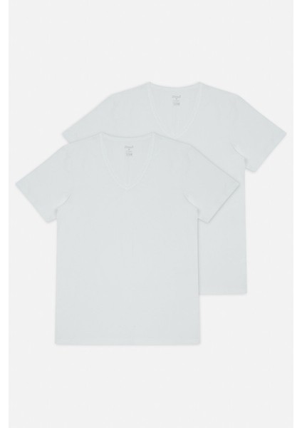 Enrico V Yaka Pamuk 2 Li Erkek Tshirt