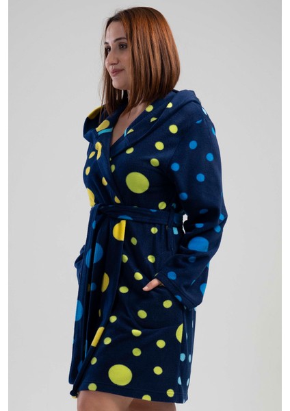 Loft Büyük Beden Polar Kapsonlu Uzun Kol Kısa Sabahlık modelleri