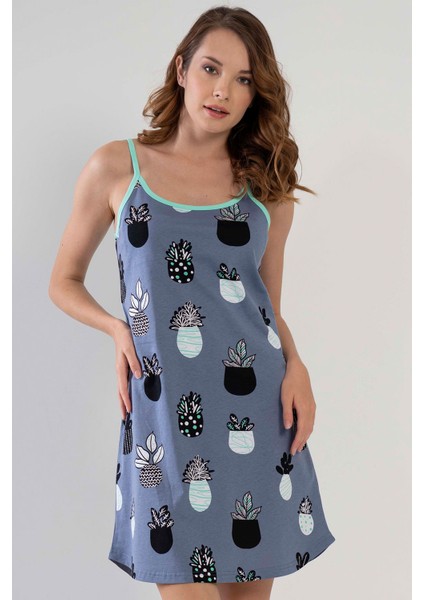 Pamuklu Ip Askılı Gecelik fiyatları