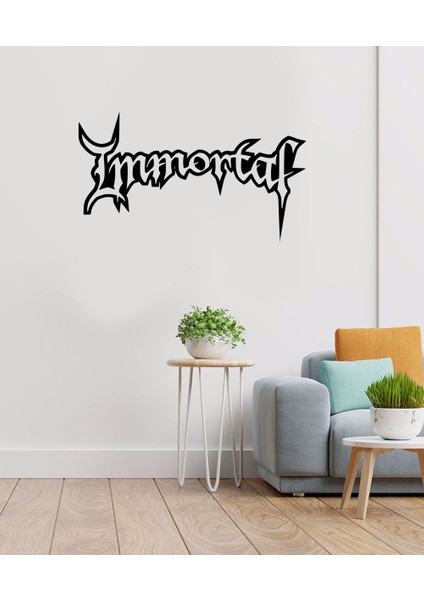 | Immortal | Araba Laptop Duvar Folyo Sticker (Siyah) indirimleri