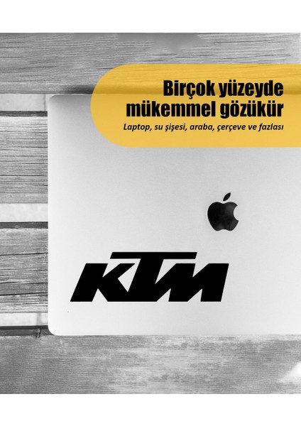 | Ktm Logo | Araba Laptop Duvar Folyo Sticker (Beyaz) modelleri