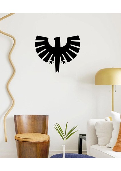 | Geometrik Kartal | Araba Laptop Duvar Folyo Sticker (Beyaz) indirimleri