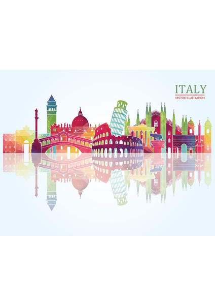 Italya Tasarımlı Mdf Ahşap Poster