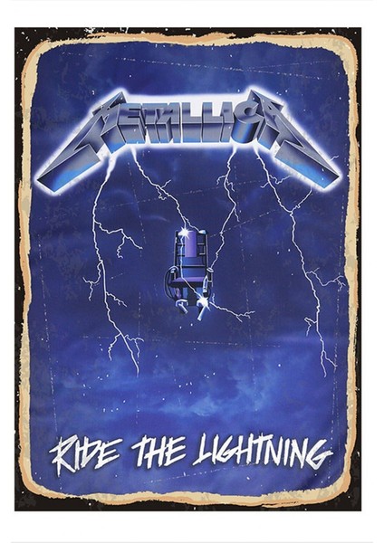 Metallica Art Mdf POSTER 20 x 30 cm