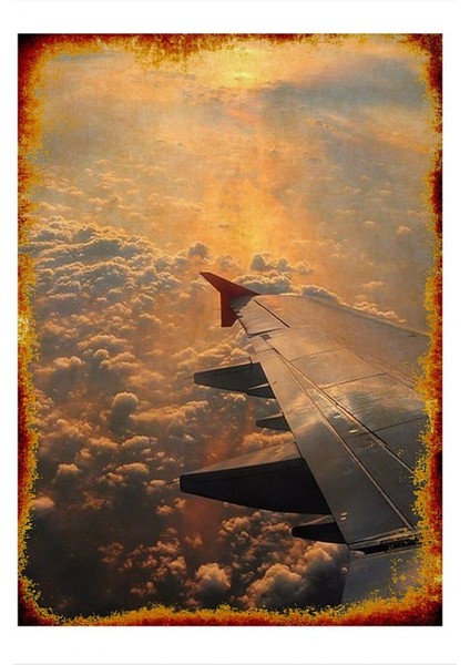 Uçak Kanadı Mdf POSTER20X30