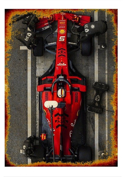 Formula 1 Posteri Desenli Ahşap TABLO20X 30