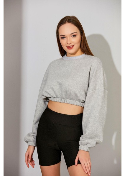 Alexandergardı Crop Sweatshirt (B22-110A01)