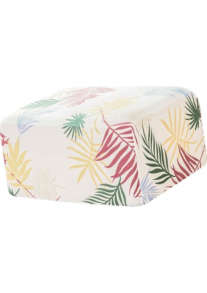 F Fityle Baskılı Osmanlı Kapağı Foothool Slipcover Footrest Koruyucu Örtüsü (Yurt Dışından) fırsatları