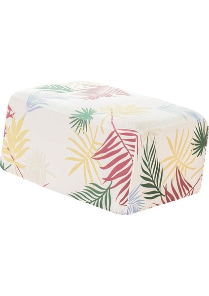 F Fityle Baskılı Osmanlı Kapağı Foothool Slipcover Footrest Koruyucu Örtüsü (Yurt Dışından) indirimleri