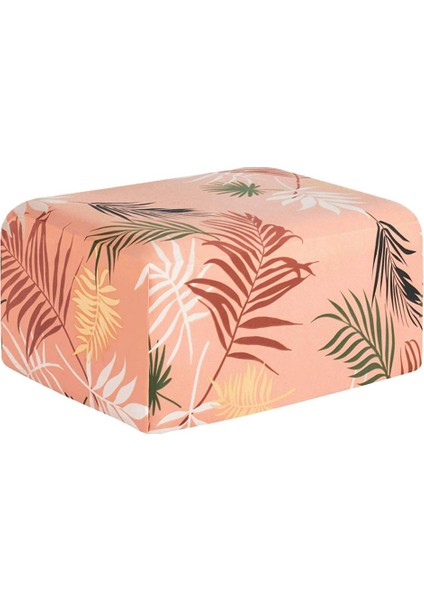F Fityle Baskılı Osmanlı Kapağı Foothool Slipcover Footrest Koruyucu Örtüsü (Yurt Dışından)