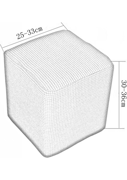 F Fityle Osmanlı Dikdörtgen Tabure Kapağı Örtüsü (Yurt Dışından) fiyatları