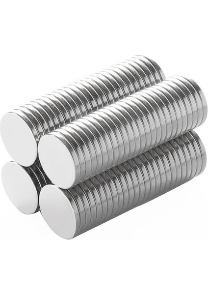 4X4MM Neodyum Mıknatıs -40 Adet Yuvarlak Güçlü Neodyum Mıknatıs