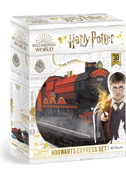 Cubic Fun Harry Potter Hogwarts Ekspres Set 3D Puzzle 180 Parça