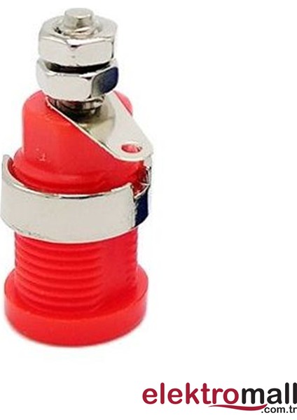4mm Korumalı Kırmızı Born Jack - 10 Adet