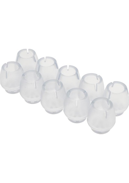 F Fityle Yuvarlak Silikon Sandalye Bacak Kapakları 10 Adet (Yurt Dışından) fırsatları