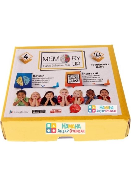 Hafıza Geliştirme Kartı 4 Farklı Set 140 Fotoğraflı Kart fırsatları