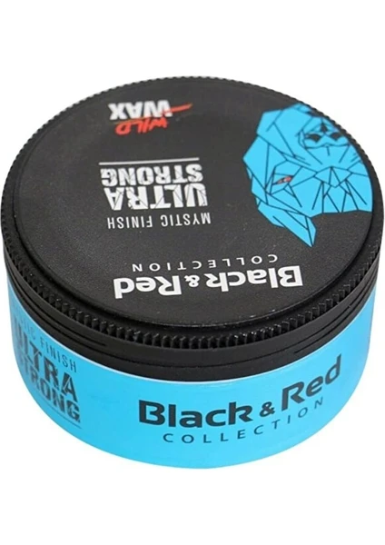 Black & Red Wax Ultra Strong Wild 150 ml