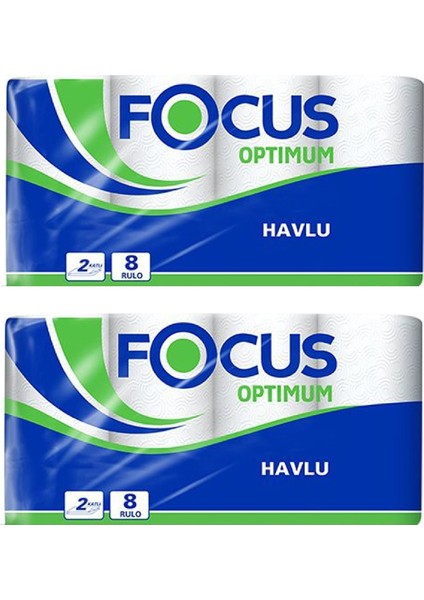 Optimum Kağıt Havlu 8'li x 2 Paket (5038156)