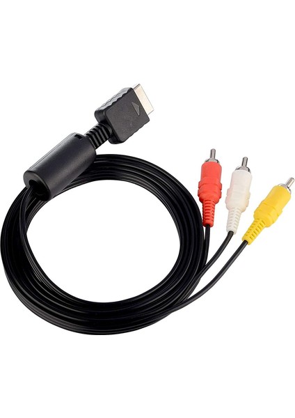 Playstation 2 Av Cable Kablosu Görüntü Aktarma 1.8m Kablo Uzunluk
