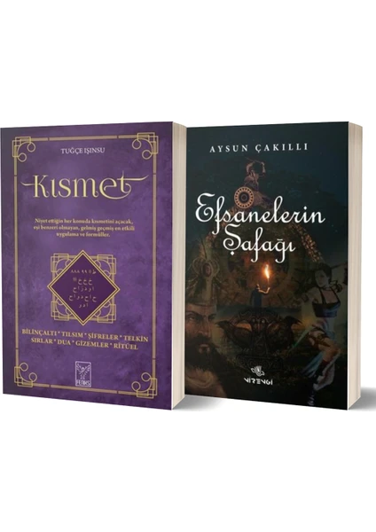 Kısmet - Efsanelerin Şafağı 2 Kitap Set - Tuğçe Işınsu