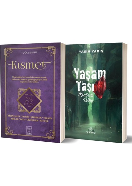 Kısmet - Yaşam Taşı 2 Kitap Set - Tuğçe Işınsu