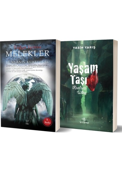 Melekler ve Dünyanın Kurtuluşu - Yaşam Taşı 2 Kitap Set - Tuğçe Işınsu