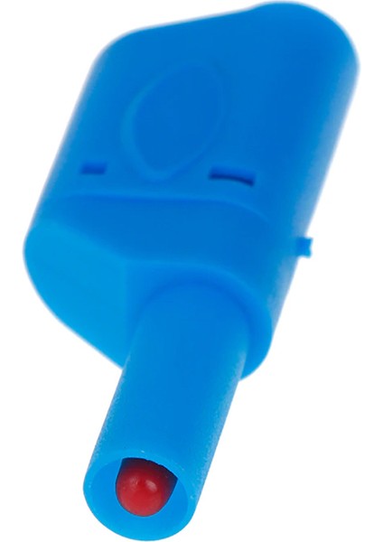 4mm Korumalı Mavi Banana Jack - 5 Adet