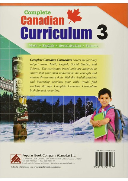 Complete Canadian Curriculum Revised And Updated Grade 3