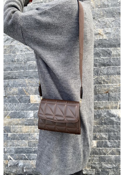 Kadın Kapitone Çapraz Çanta Acı Kahve Capitone fiyatları