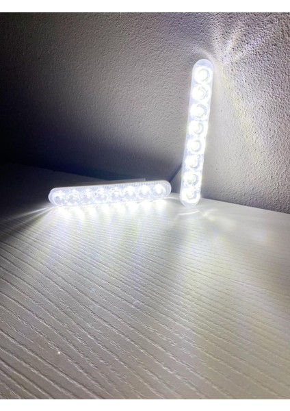 Gündüz Ledi 8 Ledli (8+8) Beyaz Sis Ledi Gündüz Farı modelleri