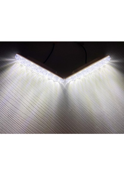 Gündüz Ledi 8 Ledli (8+8) Beyaz Sis Ledi Gündüz Farı indirimleri