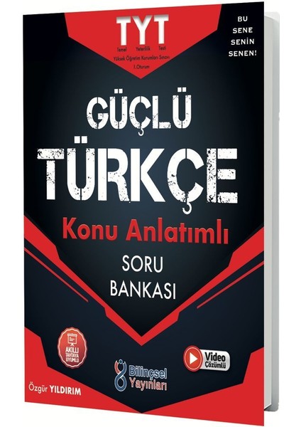 TYT Güçlü Türkçe Konu Anlatımlı Soru Bankası 2022