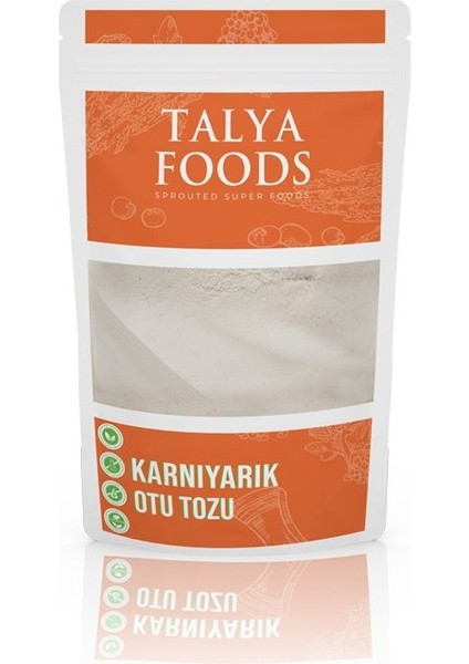 Organik Karnıyarık otu tozu 200 g ( % 100 saf )