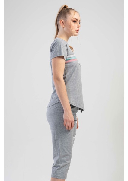 Kısa Kol Kaprili Pijama Takım fırsatları
