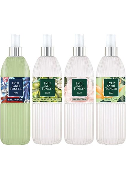 Kolonya Seti, Paris Gecesi, Gardenya, Beyaz Çay, Ayvalık Zeytin Çiçeği 150 ml fiyatları