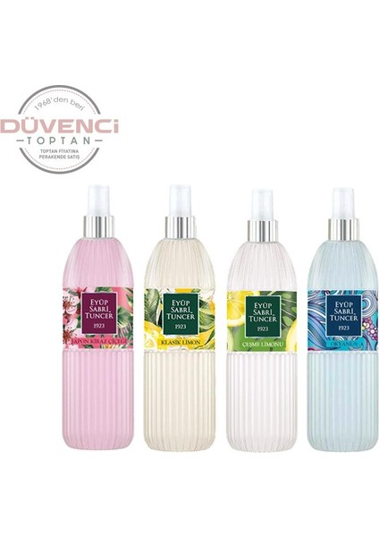 150 ml 4' lü Kolonya Seti B